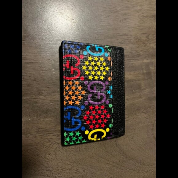 RARE Gucci Psychedelic Card Holder - Picture 4 of 5